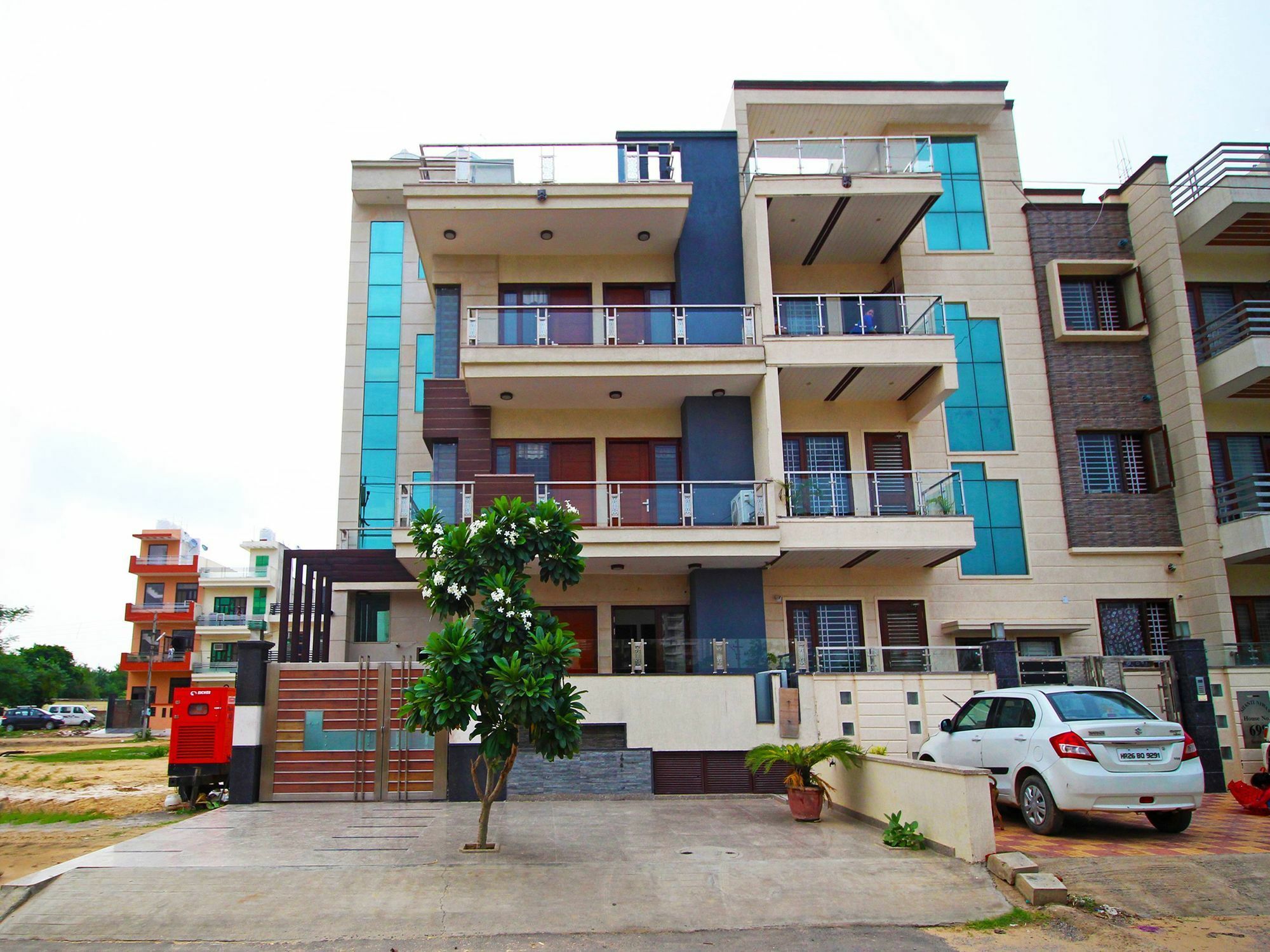 גורגאון Fabhotel Mannat Residency Sec 52 מראה חיצוני תמונה